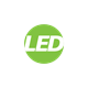 @SYLMIRROR LED FLUTE 6W/830 IP44 WW 0043235 SYLVANIA