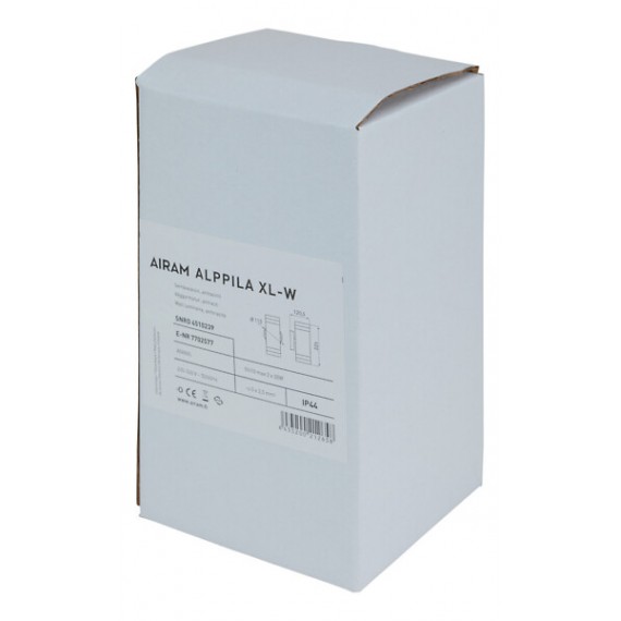 ALPPILA 2S XL-W IP44 GU10 MAX 2X35W ANT ELNR.3242348 AIRAM