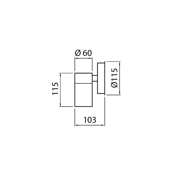 ALPPILA 2S IP44 GU10 MAX 1X35W RST 4107269 AIRAM