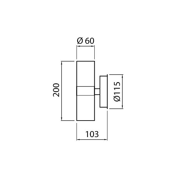 ALPPILA 2S IP44 GU10 MAX 2X35W RST ELNR.3242321 AIRAM