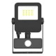 10W 1200lm SKYLINE SLIM+ PIR LED FLOODLIGHT - 4000K