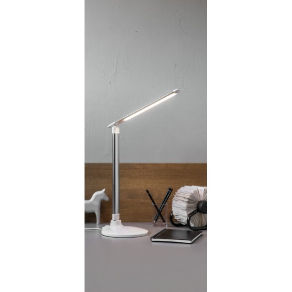 GINA SKRIVEBORDSLAMPE 15W/827/845/860 800LM WH-SI 4118736 AIRAM