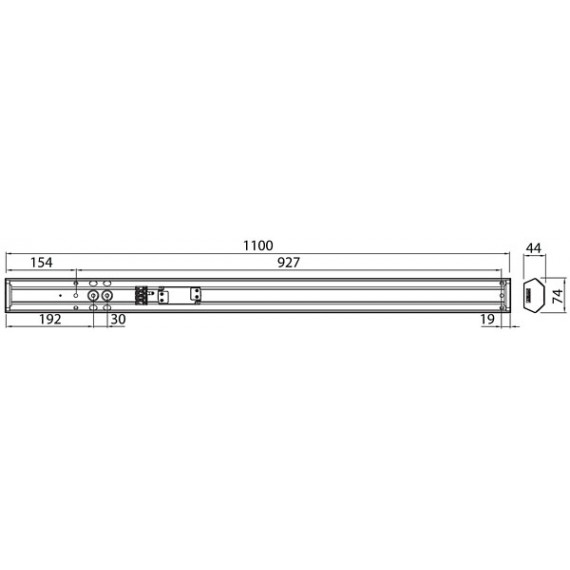 HANDY 14W 830/840 1100MM U/STIKK 1500lm 5 ÅR 40'T 4126296 AIRAM