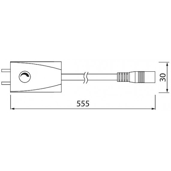 LINEAR DIM ON/OFF KABEL 0,5M 4118771 AIRAM