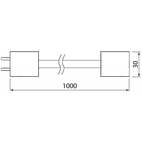 LINEAR MELLOMKABEL 1,0M 4118773 AIRAM