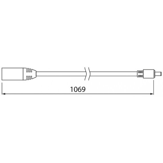 LINEAR TILFØRSELSKABEL 1M 4118775 AIRAM