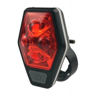 TARO BIKE REAR LIGHT 4 LED AIRAM