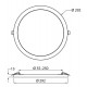 CIO 16W/830 1500LM TRIAC DIM Ø55-246 Ø290 4126219 AIRAM