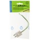 LAMP PLUG WITH CORD EARTHED 14CM AIRAM