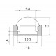 ALUSKINNE SLIMLINE 7MM OPT.30° AST 2M 4209006 AIRAM