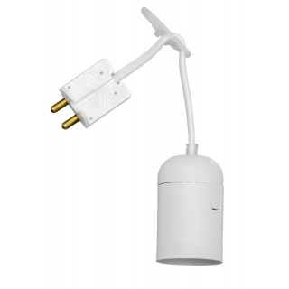 TEMPORARY LIGHT 11CM +LAMP PLUG+E27 AIRAM