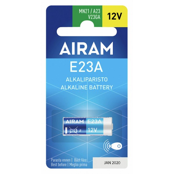 AIRAM ALKALINE BATTERY E23A 12V 8714060 AIRAM