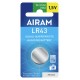 AIRAM ALKALINE LR43/186 1,5V 1/BL 8714003 AIRAM