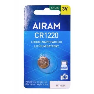 AIRAM LITHIUM BATTERY CR1220 3V