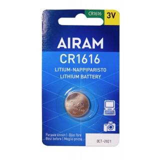 AIRAM LITHIUM BATTERY CR1616 3V