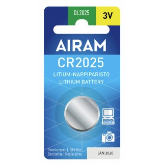 AIRAM LITHIUM BATTERY CR2025 3V