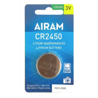 AIRAM LITHIUM BATTERY CR2450 1/BL