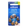 AIRAM ZA675 HEARING AID BAT. 6/BL