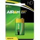 HEAVY DUTY BATTERY 6F22 9V 1/BL 8712160 AIRAM