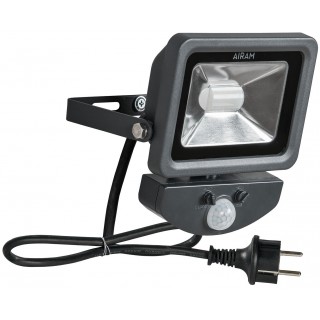 FLOODY 20W/840 LED PIR IP44 GRÅ 1400LM ELNR3242325@ AIRAM