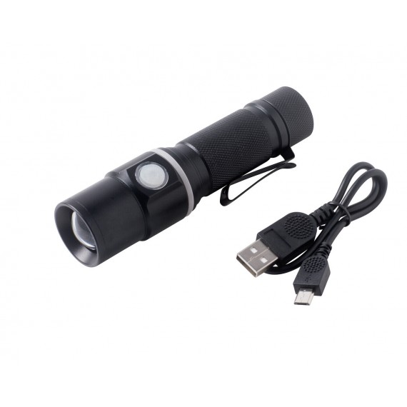 MONTE FLASHLIGHT 3W 200LM USB OPPLADBAR 8710533 AIRAM