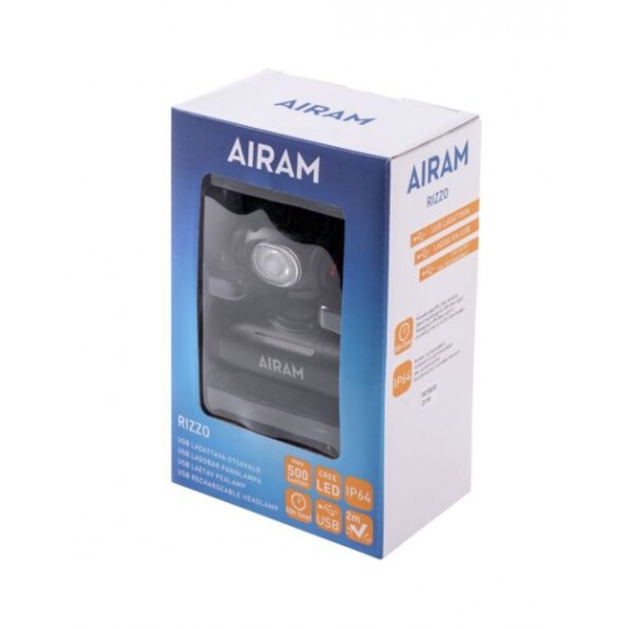RIZZO HODELYKT LED USB 350LM IP64 8710505 AIRAM