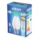 LED MIGNON 4,5W/840 470LM E14 OPAL 2-PAKK C35 4713840 AIRAM