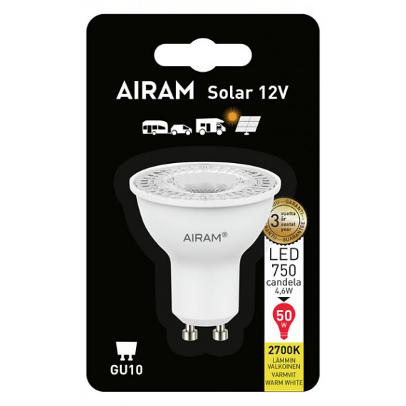 LED PAR16 4,6W/827 380LM GU10 12V 36D 4713795 AIRAM