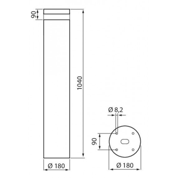 Dekorativ puller med fast led