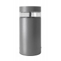 Kort versjon av pullerserie Olympos fra Airam. Fast led.