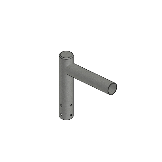 60 mm sideinnføringsbrakett for 60 mm mastetopp ACS209 Venture