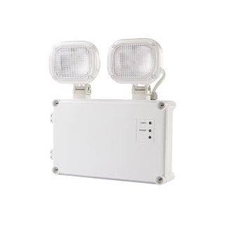 12W SPECTRUM LED NØDLYS TWIN SPOT IP65 SELF TEST NON MAIN