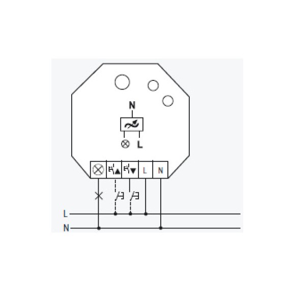 UTG STARTKIT FUD61 UNIVERSAL DIM TRIAC FT55-WG TRÅDL.B. ELTAKO