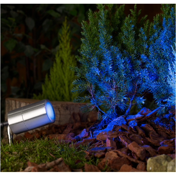 LUNA GU10 LED GARDEN SPIKE - 316 STAINLESS STEEL, IP65