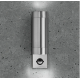 LUNA GU10 PIR WALL LIGHT - FIXED UP/DOWN, 316 STAINLESS STEE