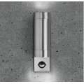 LUNA GU10 PIR WALL LIGHT - FIXED UP/DOWN, 316 STAINLESS STEE