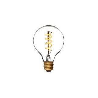 230V 4W E27 GLOBE DE LUXE SPIRAL LED 28063 DANLAMP