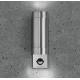 LUNA GU10 PIR WALL LIGHT - FIXED UP/DOWN, STAINLESS STEEL, I