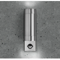 LUNA GU10 PIR WALL LIGHT - FIXED UP/DOWN, STAINLESS STEEL, I