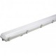 DURA LED 25W/840  3430lm 50'T 1500mm 4000K BATTEN, SINGLE EMERGENCY