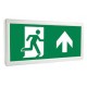 3W SPECTRUM LED EMERGENCY ULTRA SLIM EXIT SIGN INCLUDING UP NØDLYS BELL