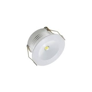 3W SPECTRUM LED EMERGENCY DOWNLIGHT OPEN AREA NON MAINTAINED