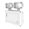 LED EMERGENCY TWIN SPOT 3W IP65 >3H 360LM 60° EMG015 NØDLYS VENTUR