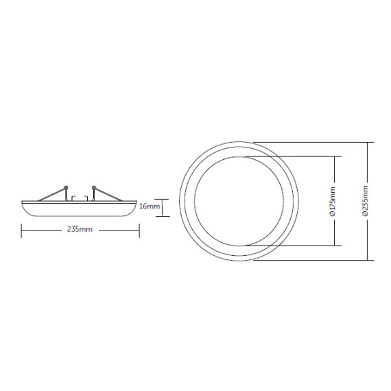 ARIAL 225 10/ 13 / 16W - CCT, 65-205mm 3/4/6000K 50't BELL