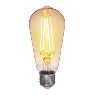 LED FILAMENT EDISON 4,5W/822 360LM E27 DIM AMBER E58 4711589 AIRAM