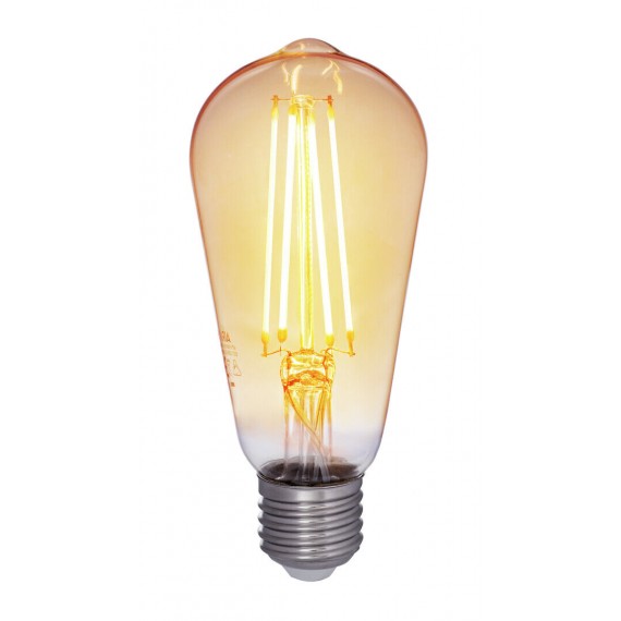 LED FILAMENT EDISON 4,5W/822 360LM E27 DIM AMBER E58 4711589 AIRAM