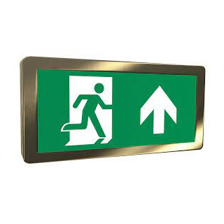 ANTIQUE BRASS BEZEL FOR SPECTRUM ULTRA SLIM EXIT BOX