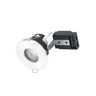 FIRE RATED MV/LV SHOWERLIGHT GU10 - WHITE