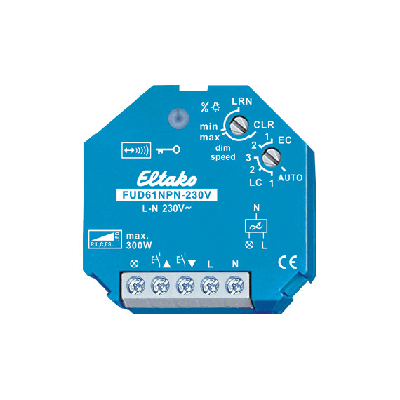 FUD61NPN-230V UNIVERSAL DIMMEAKTUATOR INNTIL 300W ELTAKO