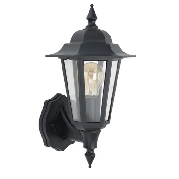 RETRO LANTERN BLACK (LAMP NOT INCLUDED)